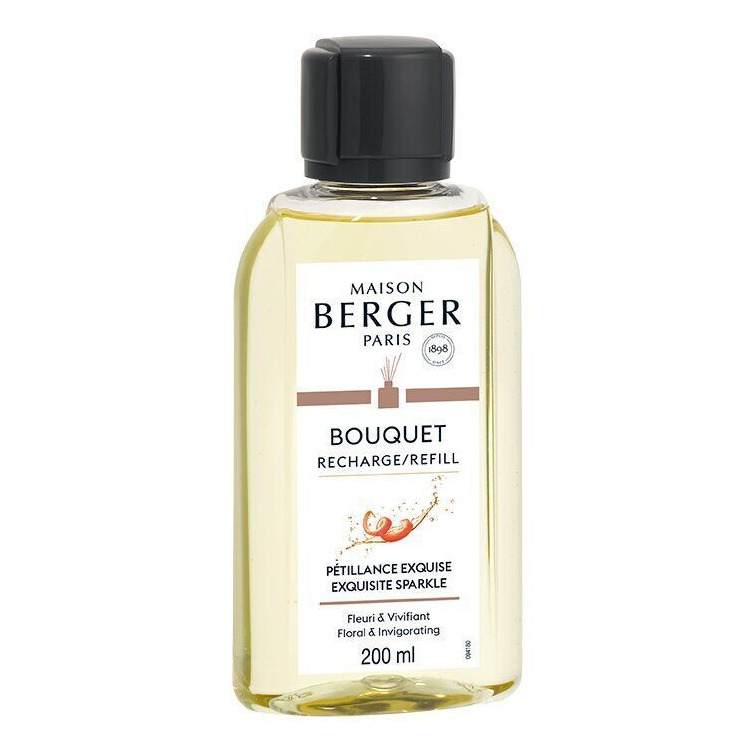 Bouquet Recharge Refill 200 ml Maison Berger Paris Bouquet Recharge Refill Flasche mit lesbarem 200-ml-Etikett