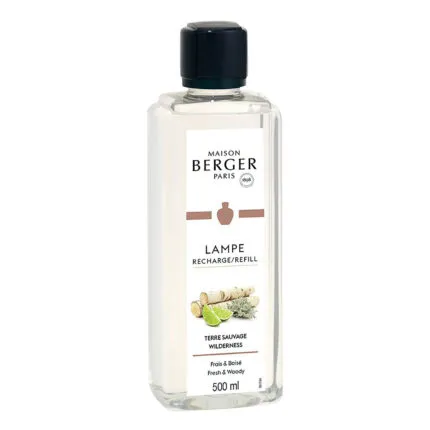 Flasche mit Maison Berger Paris Lampen-Nachfüller Terre Sauvage 500 ml