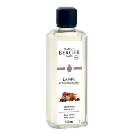 Lampen-Nachfüller von Maison Berger Paris mit Aufdruck Winter Joy und 500 ml