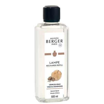 Flasche mit Maison Berger Paris Lampen-Nachfüller Zedernholz, 500 ml