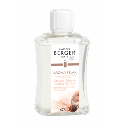Freigestellte Flasche Maison Berger Paris Aroma Relax mit 475 ml