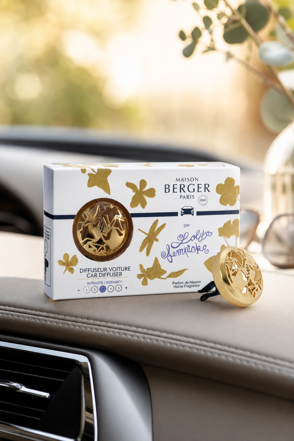 Autodiffuser, Gold in einer stimmungsvollen Anwendungsszene