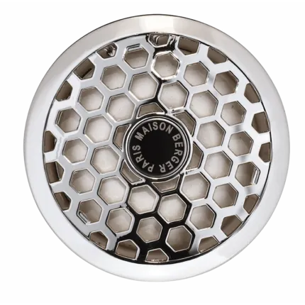 Runder Diffuser mit Wabenmuster und Maison Berger Paris Logo