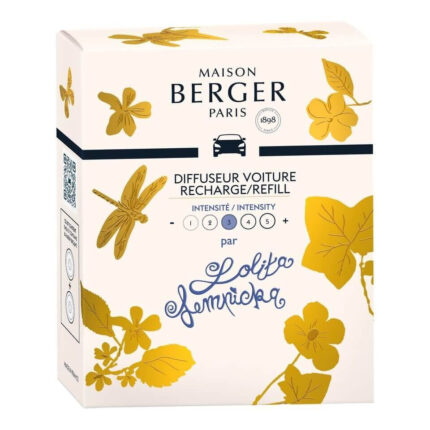 Maison Berger Paris Verpackung für Lolita Lempicka Auto Duft Refill