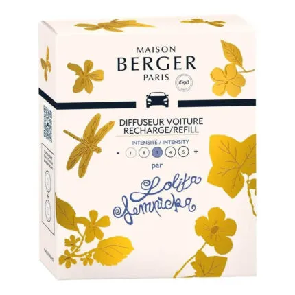 Maison Berger Paris Verpackung für Lolita Lempicka Auto Duft Refill