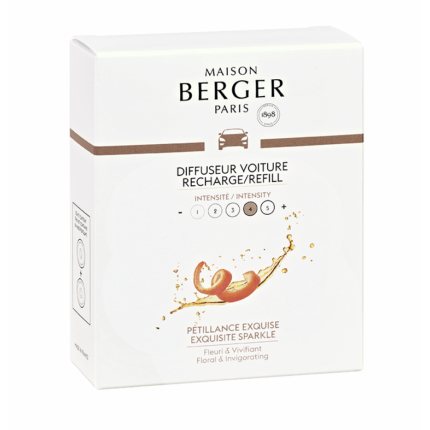 Maison Berger Paris Verpackung für Diffuseur Voiture Recharge beziehungsweise Refill