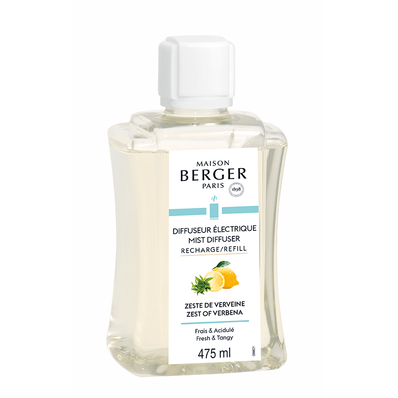Maison Berger Nachfüller 475 ml Transparenter Maison Berger Nachfüller mit weißem Verschluss