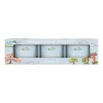 Verpackung mit drei Yankee Candle Majestic Mount Fuji Glasvotivkerzen