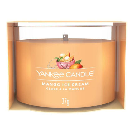 Verpackte Yankee Candle Mango Ice Cream 37g von vorn