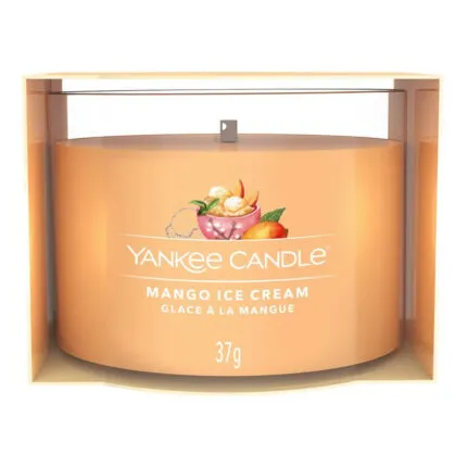 Verpackte Yankee Candle Mango Ice Cream 37g von vorn