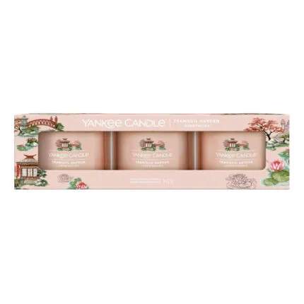 Verpackte Yankee Candle Tranquil Garden Glasvotivkerzen