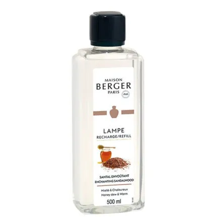 Flasche Maison Berger Paris Lampen-Nachfüller mit Etikett und schwarzem Verschluss
