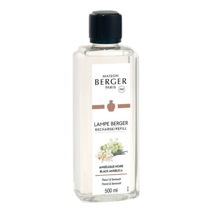 Frontansicht der Maison Berger Paris Nachfüllflasche Angélique Noire
