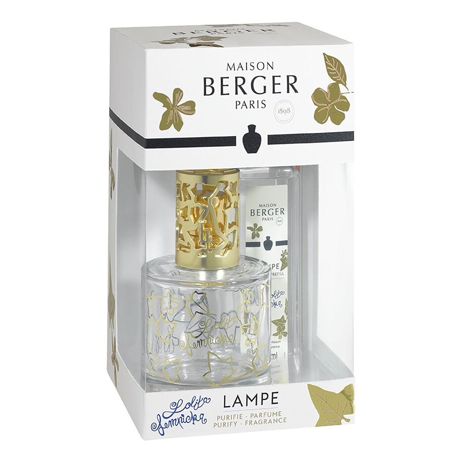 Maison Berger Paris Lampenset Maison Berger Paris Lolita-Lempicka-Lampe mit Nachfüllflasche in transparenter Verpackung