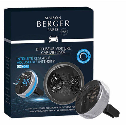 Maison Berger Autoduft-Diffuser vor der Produktverpackung