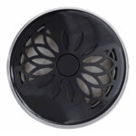Frontblende des runden Autoduft-Diffusers mit Blumenmuster