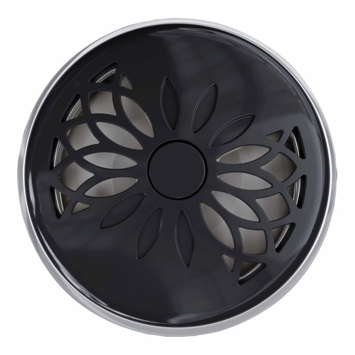 Frontblende des runden Autoduft-Diffusers mit Blumenmuster