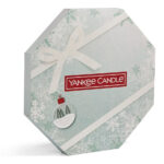 Yankee Candle Adventskalender Verpackung mit Schneeflockenmotiv