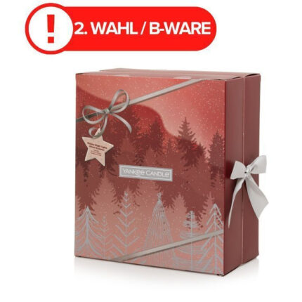 Yankee Candle Adventskalender mit Schleife und Hinweis 2. Wahl B-Ware