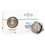 Maison Berger Autodiffusor neben der Verpackung mit Meeresmotiv
