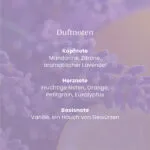 Lemon Lavender 10ml Nachfüller für Ultrasonic Diffuser – Produktansicht