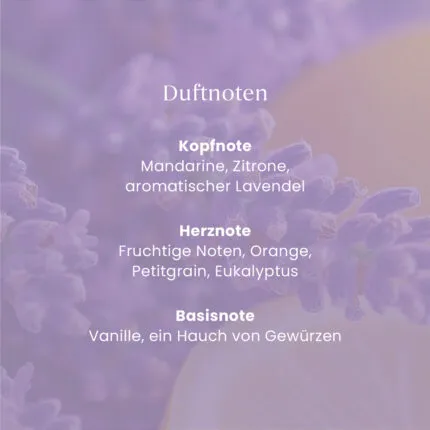 Lemon Lavender 10ml Nachfüller für Ultrasonic Diffuser – Produktansicht