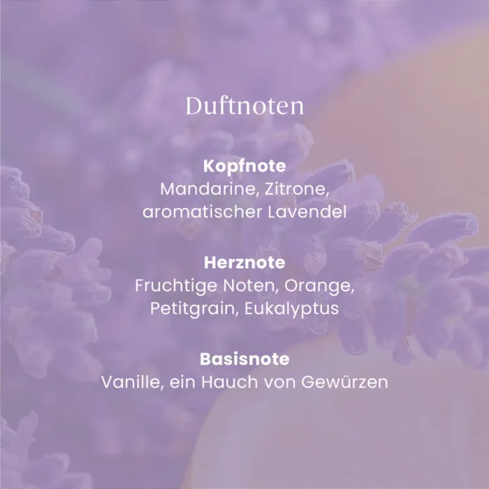 Lemon Lavender 10ml Nachfüller für Ultrasonic Diffuser – Produktansicht