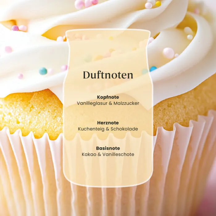 Vanilla Cupcake Signature Medium Jar 368g 2-Docht – Produktansicht
