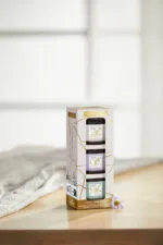 3 Glasvotivkerzen à 37g Geschenkset Little Treasures – Produktansicht