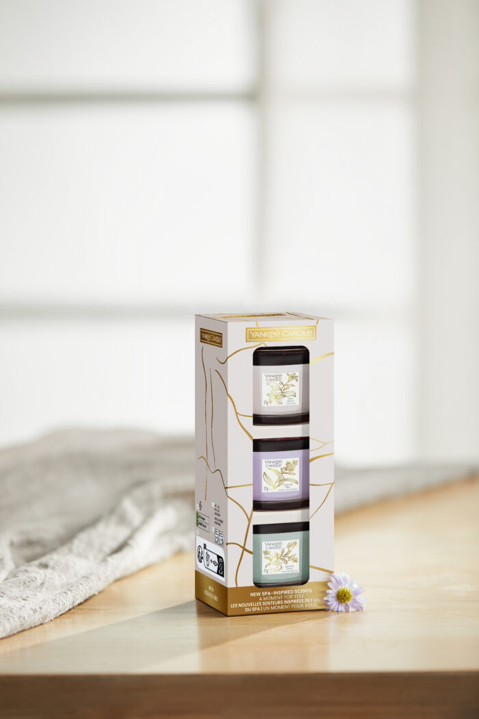 3 Glasvotivkerzen à 37g Geschenkset Little Treasures – Produktansicht