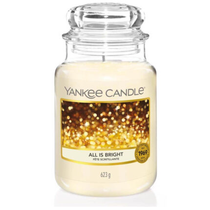 Yankee Candle All Is Bright Kerze im Glas mit Deckel