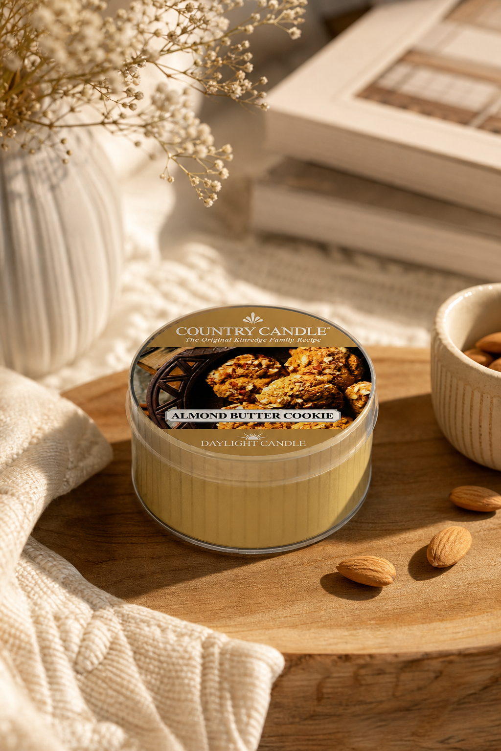 Almond Butter Cookie Daylight 42g in einer stimmungsvollen Anwendungsszene