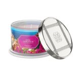 Amalfi Pink Geranium 510g (4-Docht) – Produktansicht