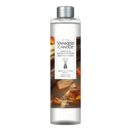 Yankee Candle Amber & Sandalwood Nachfüller mit 250 ml Inhalt