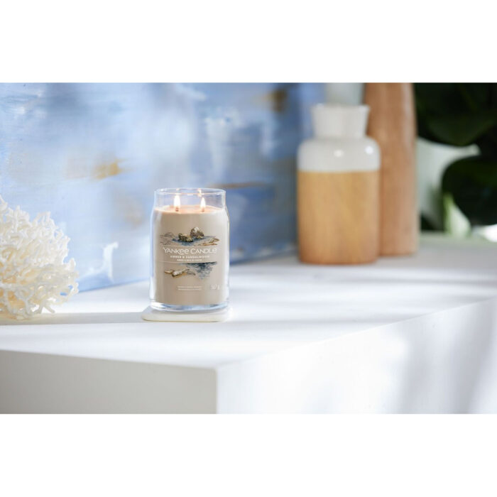 Amber & Sandalwood Signature 567g (2-Docht) – Produktansicht
