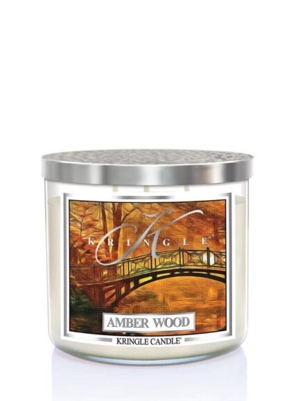 Amber Wood 396g Tumbler 3-Docht – Produktansicht