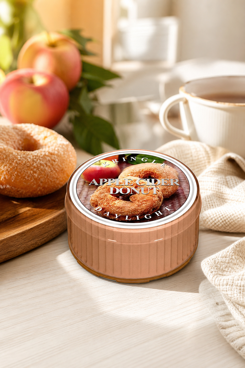 Apple Cider Donut Daylight 42g in einer stimmungsvollen Anwendungsszene