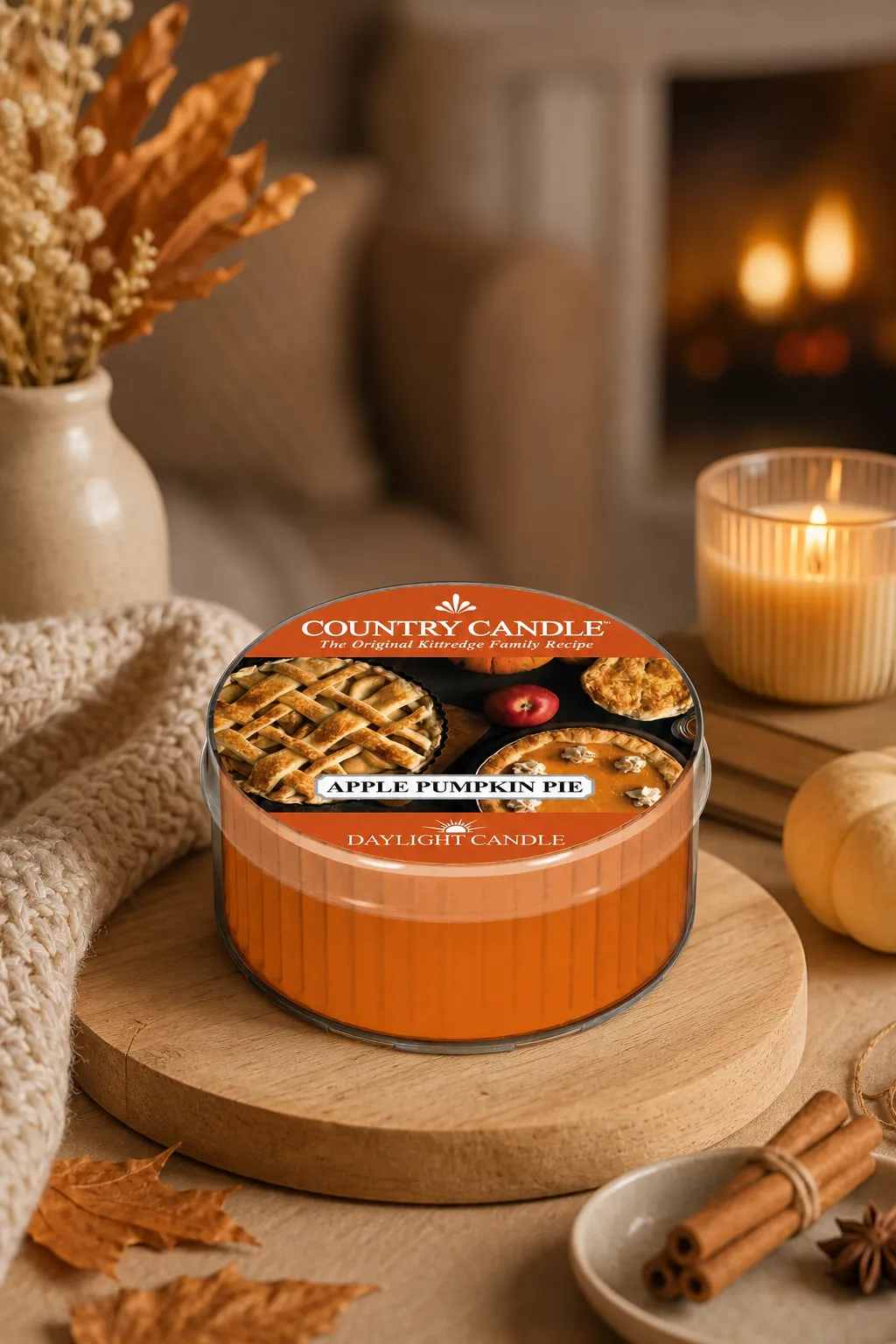 Apple Pumpkin Pie Daylight 42g in einer stimmungsvollen Anwendungsszene