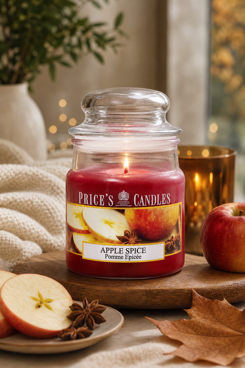Apple Spice 100g in einer stimmungsvollen Anwendungsszene