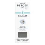 Frontansicht der Maison Berger Bouquet Aqua Céleste Verpackung mit 100 ml Inhalt