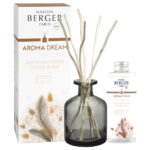 Aroma Dream Diffuser mit Duftstäbchen, Nachfüllflasche und Verpackung