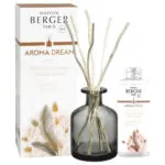 Aroma Dream Diffuser mit Duftstäbchen, Nachfüllflasche und Verpackung