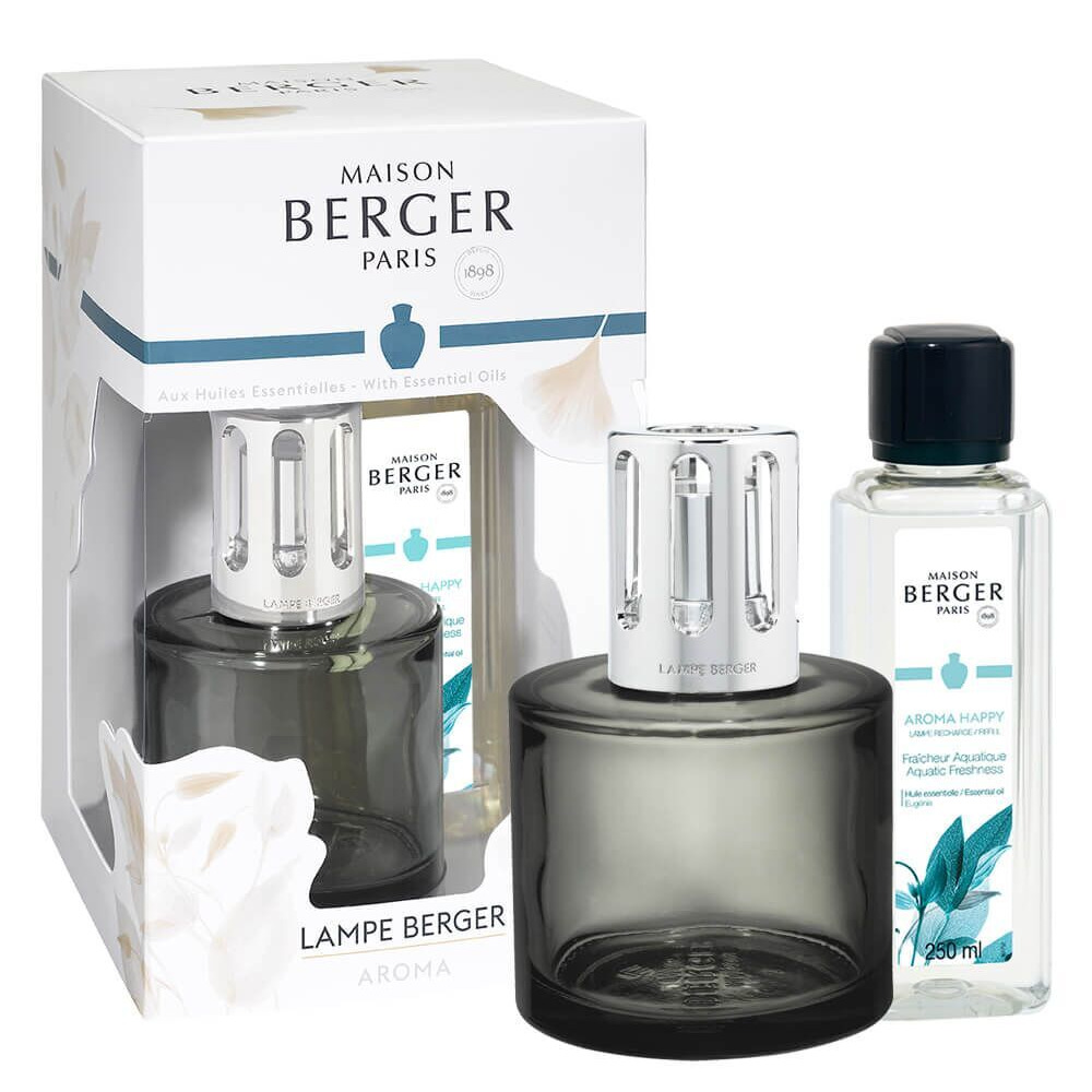 Aroma Happy Lampenset Maison Berger Aroma Happy Lampe mit Verpackung und Flüssigkeitsflasche