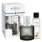 Maison Berger Aroma Relax Lampe, Verpackung und 250-ml-Flasche