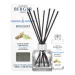 Maison Berger Diffuser mit Duftstäbchen, Verpackung und Bouquet Nachfüllflasche