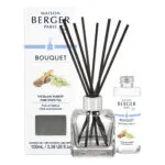 Maison Berger Diffuser mit Duftstäbchen, Verpackung und Bouquet Nachfüllflasche