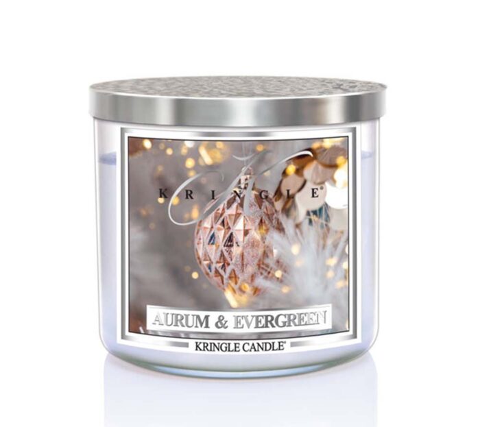 Aurum & Evergreen 396g Tumbler 3-Docht – Produktansicht