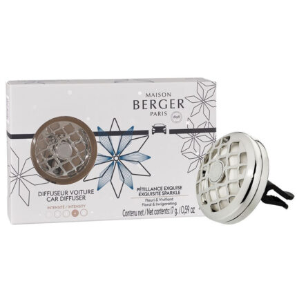 Verpackung und runder Autodiffusor von Maison Berger Paris