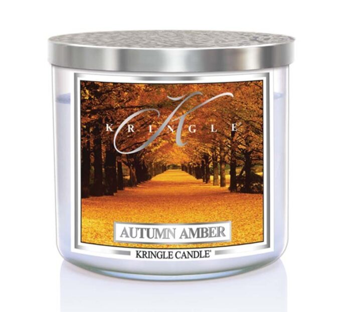 Autumn Amber 396g Tumbler 3-Docht – Produktansicht