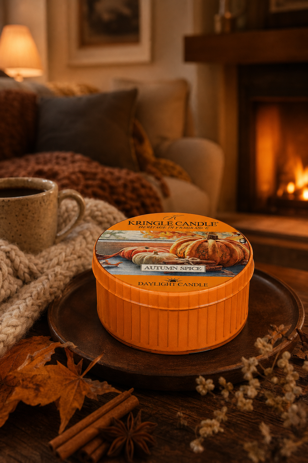 Autumn Spice Daylight 42g in einer stimmungsvollen Anwendungsszene